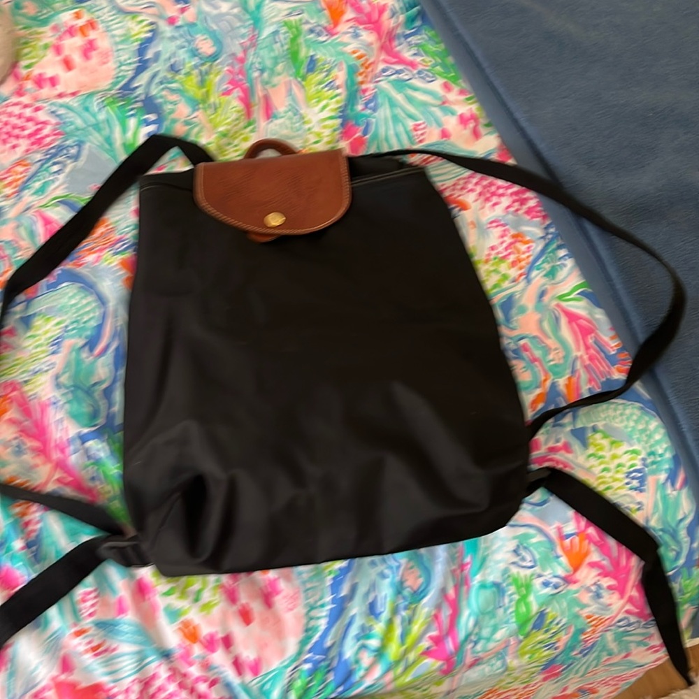 Original Longchamp Paris backpack.